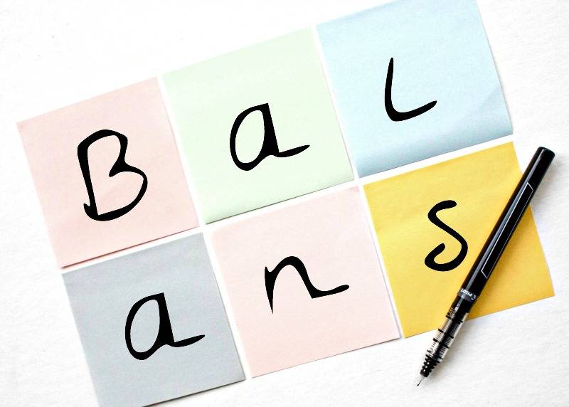 Vind de balans