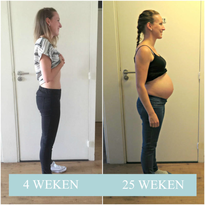 25 weken zwanger