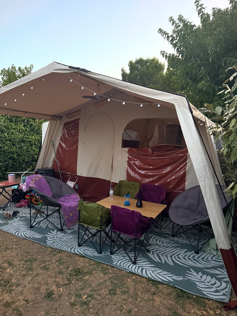 Onze vouwwagen in Zuid-Frankrijk